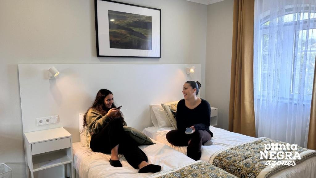 Double Room 2 single beds with Garden View